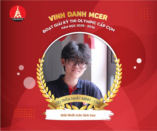 THPT-VP | CH&Uacute;C MỪNG TH&Agrave;NH T&Iacute;CH RỰC RỠ CỦA MCER TẠI KỲ THI OLYMPIC CẤP CỤM