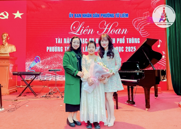 MCER NHÍ ĐOẠT GIẢI CAO TẠI LIÊN HOAN TÀI NĂNG NHẠC CỤ